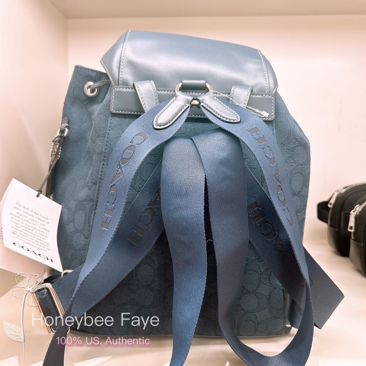 NWT Coach Pace Large Backpack In Signature Jacquard CT812/CT811 | eBay