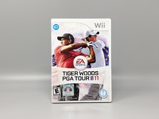 Tiger Woods PGA Tour 11 Nintendo Wii Replacement Case  Manual Only No Game