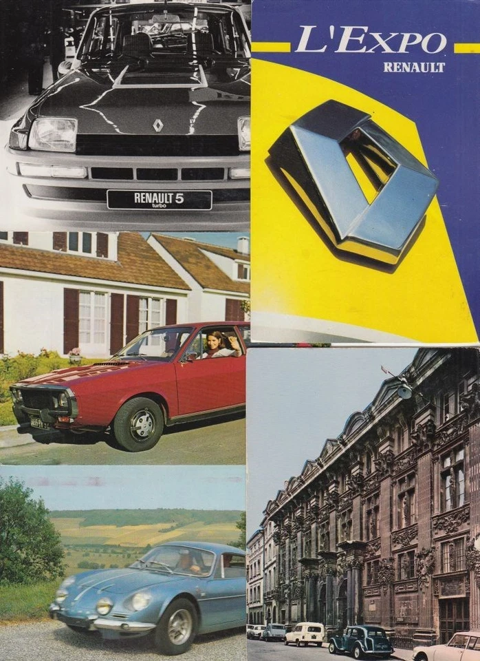 CARROS RENAULT 85 postales mayormente período 1950-1980 (L5312) Foto 4 de 4