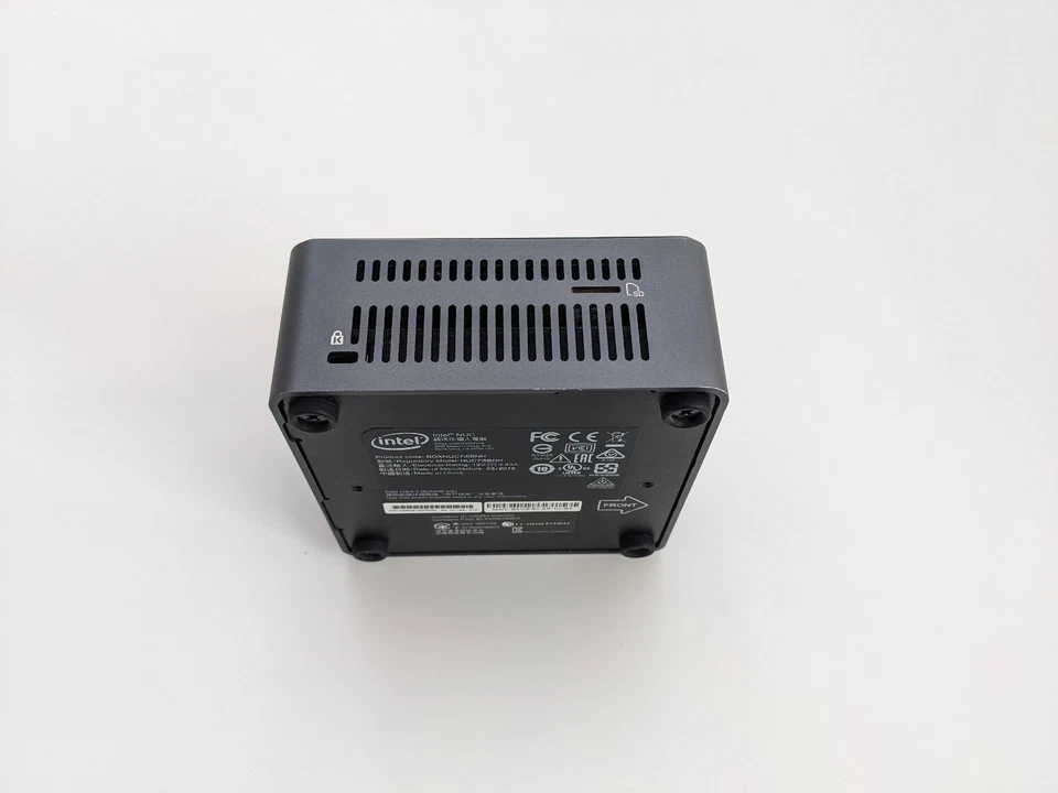 Intel NUC Mini PC Intel Core i5-7260U CPU NUC7i5BNH 8GB RAM 250GB SSD Windows 11 - Image 4 of 4