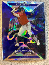2025 Panini Crusade Baseball Blue Cracked ICE Prizm #5 Kyle Debarge