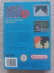 MEGA MAN 3 - NINTENDO ENTERTAINMENT SYSTEM - NES - WIE NEU