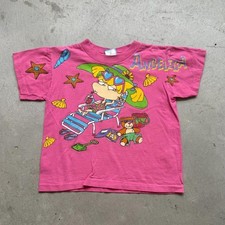 Vintage 90s Rugrats Nickelodeon Angela Cartoon T-Shirt