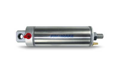 #ad #ad Pacbrake Universal Front amp; Rear Clear Anodized Pneumatic Single Acting Cylinder $190.03