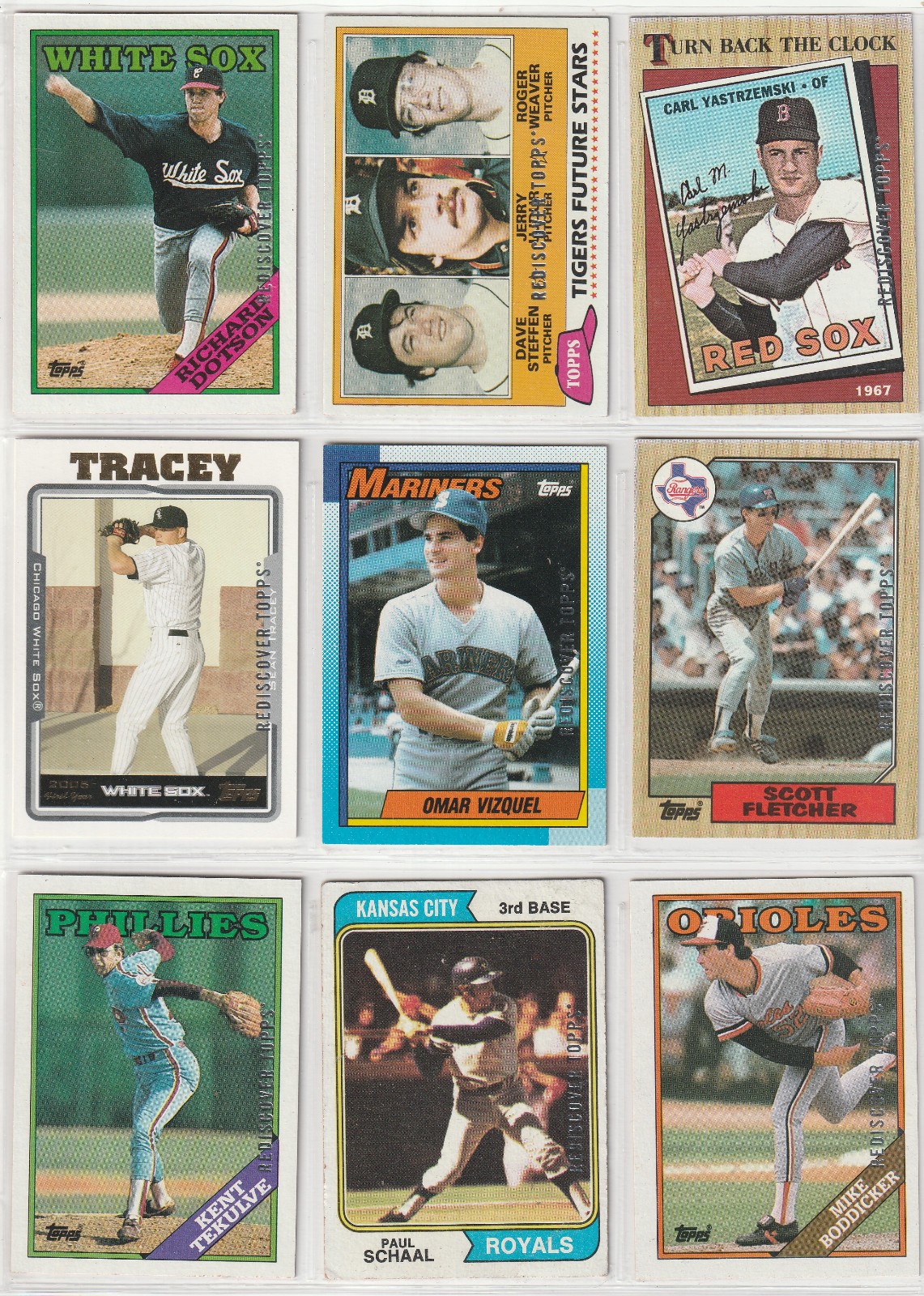 2017 TOPPS REDISCOVER UPICK SILVER BRONZE BLUE GOLD YASTRZEMSKI BONILLA RIGNEY