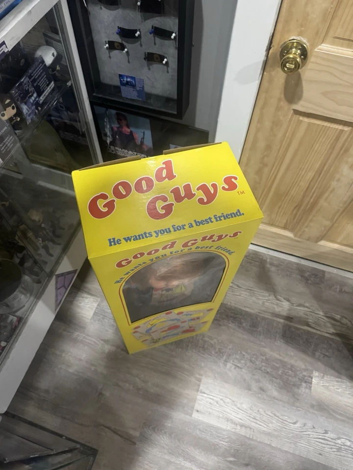 Muñeca Chucky-Trick or Treat Studios Child's Play 2 Good Guy 1:1 utilería réplica muñeca Foto 2 de 4