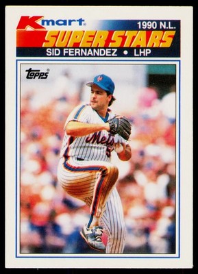 1990 Topps Kmart Super Stars #11 Sid Fernandez