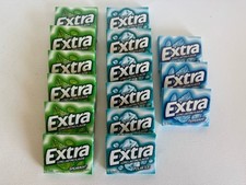EXTRA Mint Sugar Free Chewing Gum, Variety Pack, 15 pc, 15 PACK New Sealed