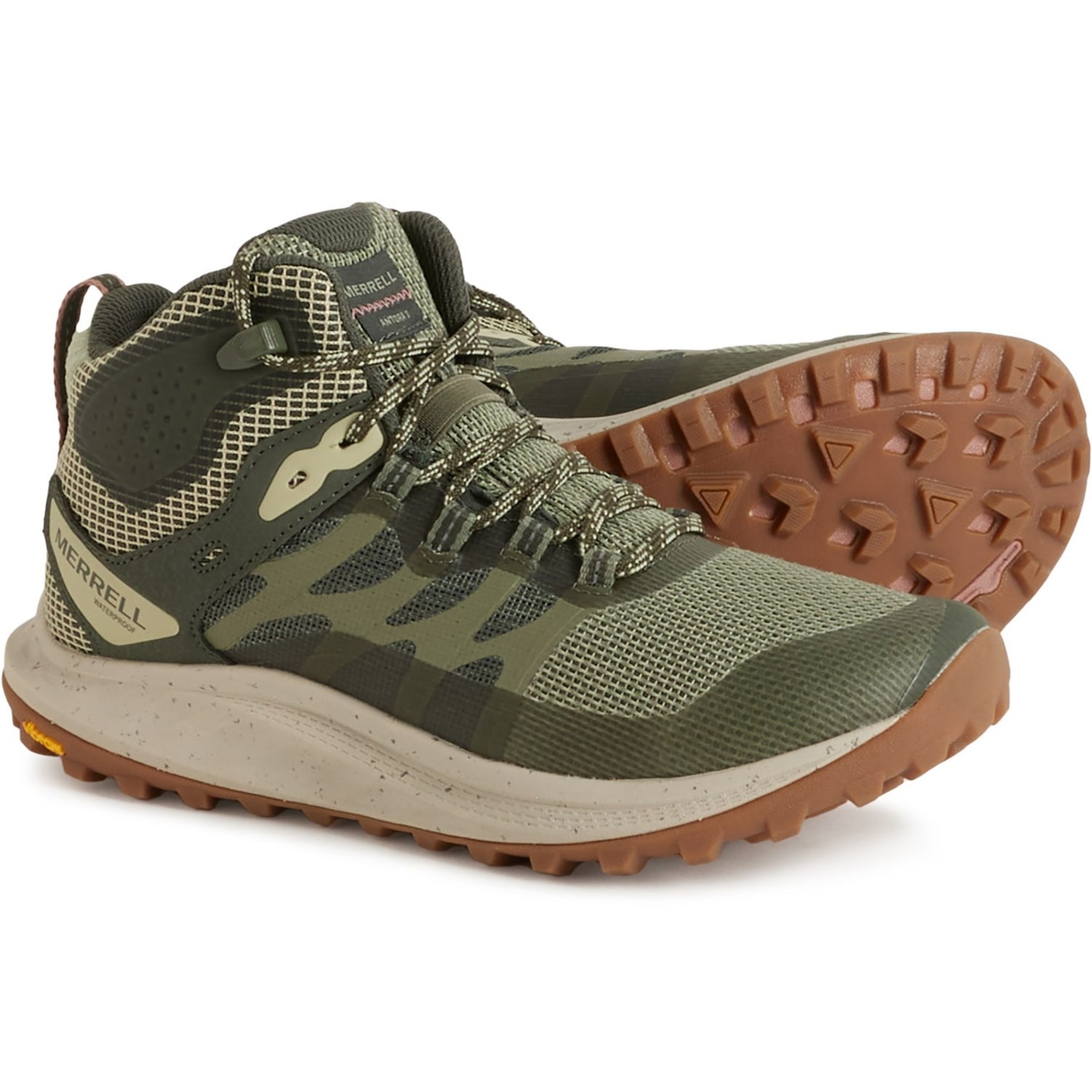 Merrell Antora 3 Mid scarponi da trekking impermeabili da donna (scegli una taglia) nuovi con scatola