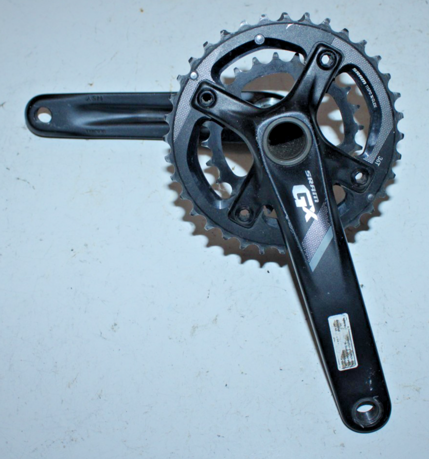 SRAM GX MTB Double Crank Set BCD120 36/24T 175mm ISIS 11SPD Gravel