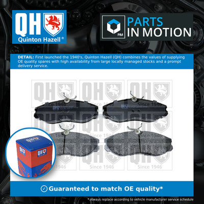 Brake Pads Set fits NISSAN TERRANO R20 2.7D Front 93 to 07 QH 410502X825 Quality