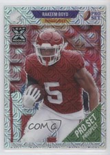 2021 Leaf Pro Set Metal Silver Mojo 4/7 Rakeem Boyd #73 7fq