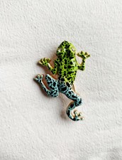 Rare vintage Elsa Schiaparelli Belle Broche Grenouille Parfait État Signé 