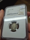 1899 O G6 Barber Dime Ngc