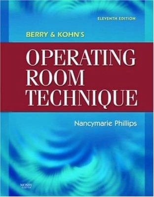 Berry Und Kohns Operationssaal Technik Hardcover Nancymarie Ph