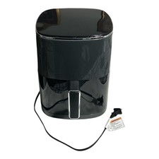 Air Fryer 6QT with Square Window Lights Up  Airfryer Oven 12-In-1 for Family