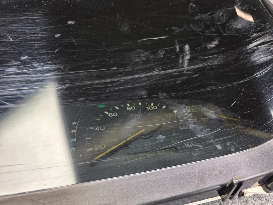 Cuadro de instrumentos velocímetro Lexus 1997 SC400 OEM 186 K MILLAS Foto 3 de 4