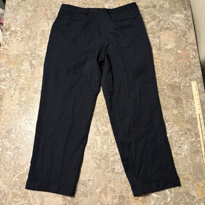 90s Ralph Lauren 2TUCK  PANTS 黒    DM872 90s Ralph Lauren 2TUCK PANTS 黒 DM872