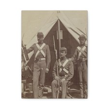 7th New York State Militia, Camp Cameron, D.C., 1861 015 - Canvas Wall Art