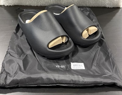 Yeezy YS-01 Black Slides Brand New Men's Size 10 With Bag