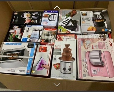 Mystery Amazon Ebay Retouren Box A-B-C Ware Restposten Secret Weihnachts Box