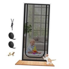 Dixutzi Pet Screen Door Thickened Cat Resistant Mesh Screen Door for Living