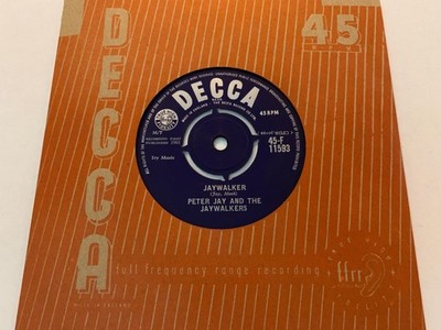 JAY PETER & JAYWALKERS Totem Pole / Jaywalker JOE MEEK 1963 Decca F11593 MINT
