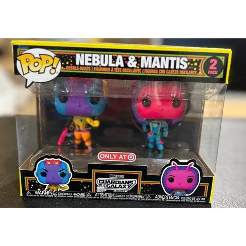 Funko POP! Guardians of The Galaxy: Volume 3 - Nebula & Mantis 2pk (Blacklight)