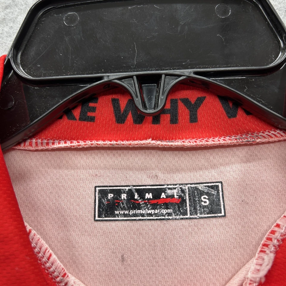 Camiseta deportiva de ciclismo Tour De Cure Pittsburgh Primal Wear roja pequeña para hombre Foto 3 de 4