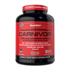MuscleMeds CARNIVOR Beef Protein Isolate, Amino Acids & Muscle Gain, 58 Servings