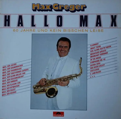 Max Greger Hallo Max GATEFOLD, STILL SEALED NEW OVP Polydor Vinyl LP