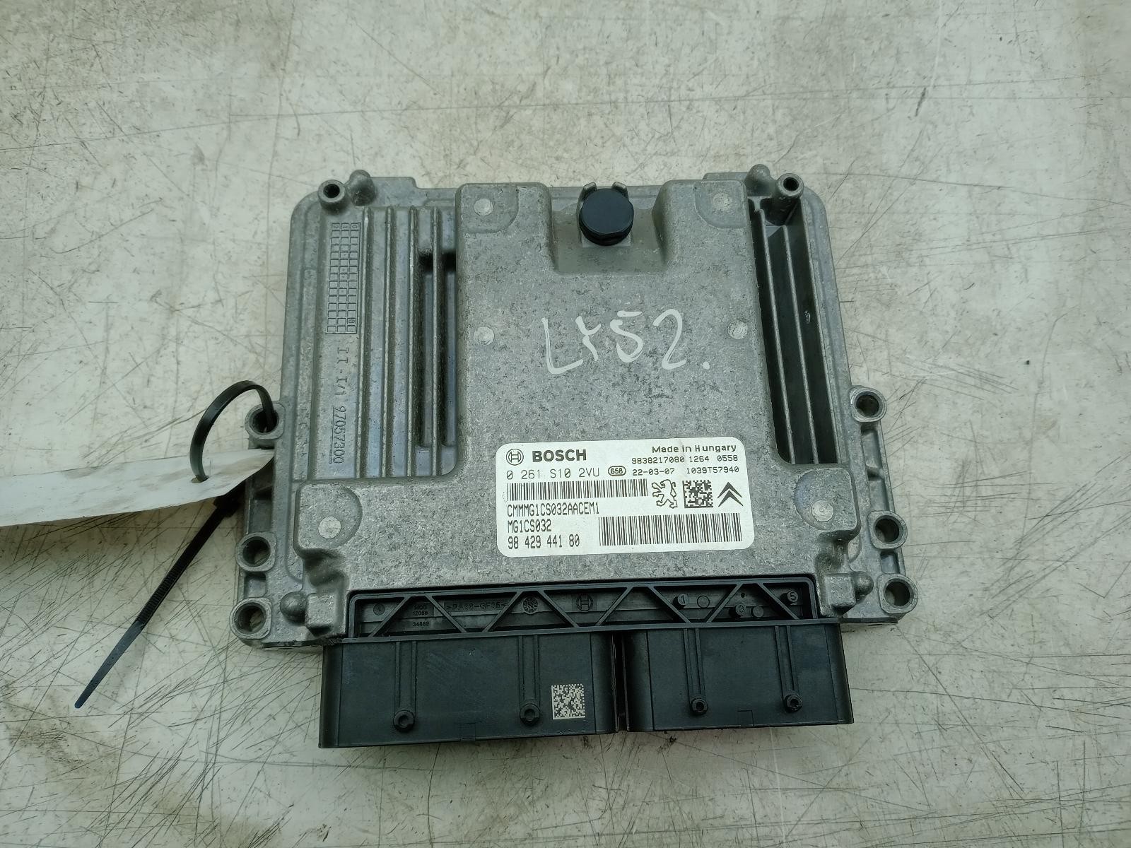 VAUXHALL CORSA ENGINE EB2ADTD CONTROL MODULE ECU 9838217080 F 2019 - 2025
