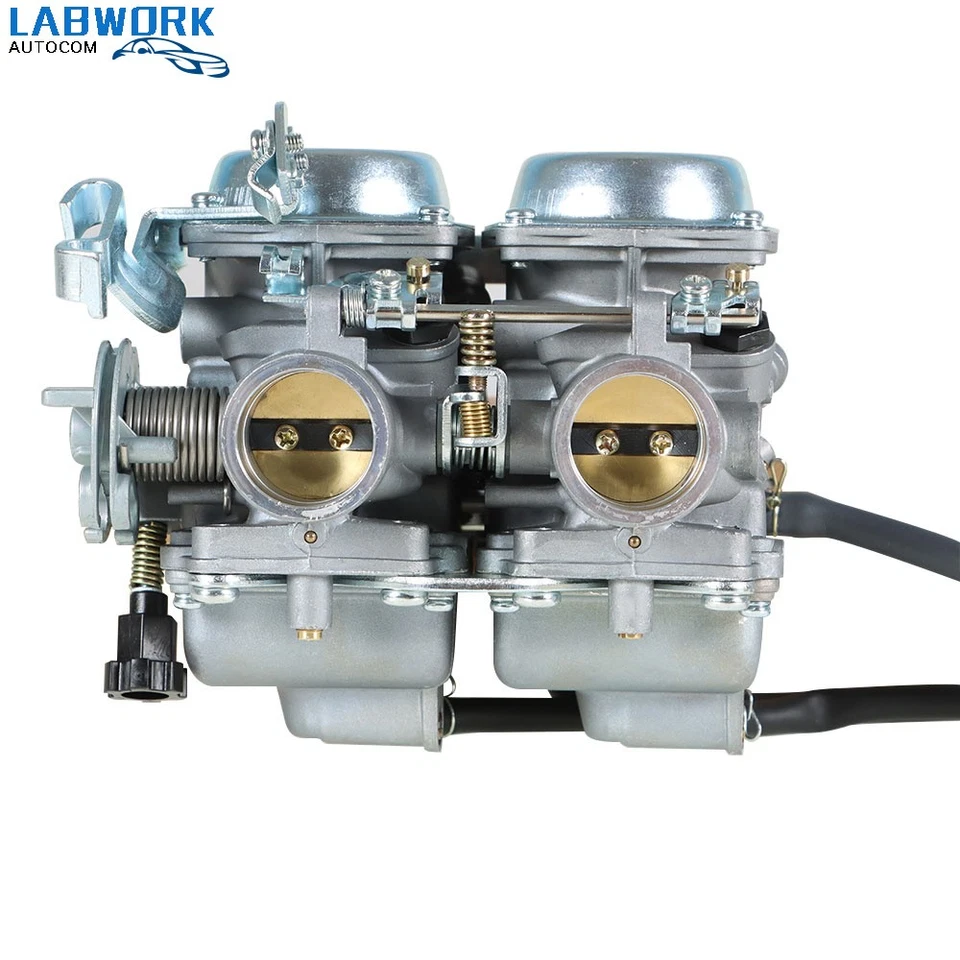 Juego de cámara de carburador doble ASSY para Honda Rebel 250 CMX250C CMX 250 CA250 Foto 3 de 4