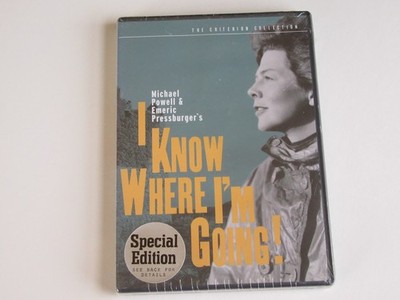I KNOW WHERE I'M GOING! (DVD, Criterion) Michael Powell, Emeric Pressburger NEW!