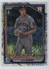 2024 Bowman Chrome Prospects Speckle Refractor 95/299 Jake Bloss #BCP-189 14md