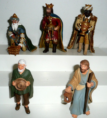 Schleich Nativity King Wise Men Magi Joseph Man Replacement Figures Germany