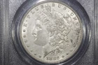 1882-O/S Strong Morgan Dollar, PCGS AU-50