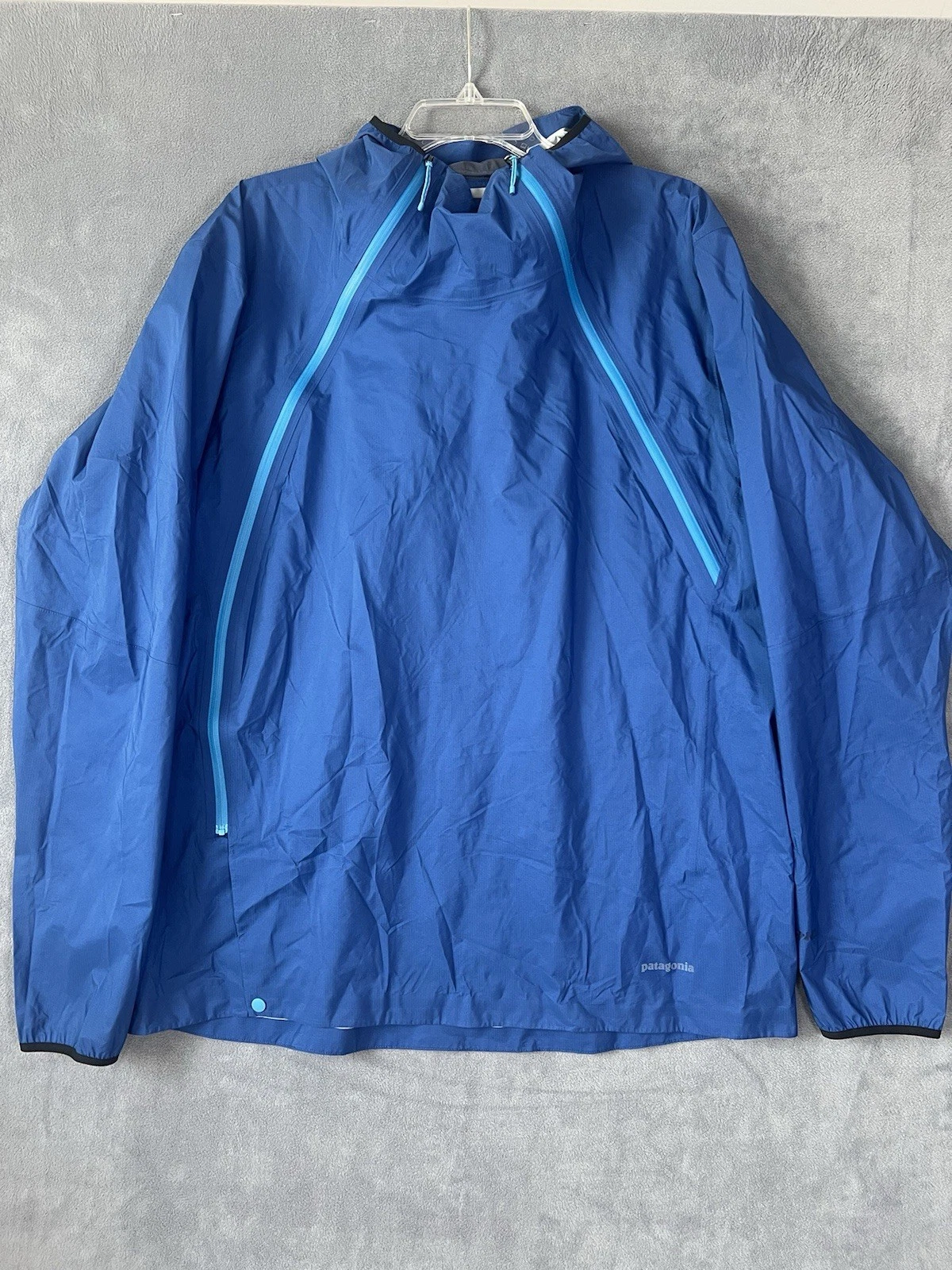 Patagonia Men's Storm Racer Jacket Waterproof Lightweight H2No XL Blue
Opens in a new window or tab
