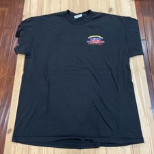 Vintage US Canada Iron Workers Union Eagle Shirt Mens XL Made In USA