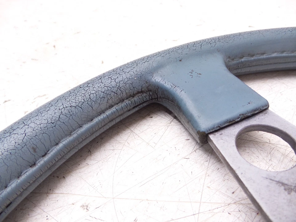 Botón bocina volante trans am 70-81 3 radios azul 14 pulgadas 14" original GM Foto 4 de 4