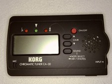 Korg Chromatic Tuner CA-30 Guitar Bass Digital LCD Pitch Calibration