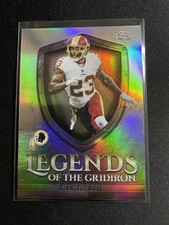 2025 Topps Chrome DeAngelo Hall Legends Of The Gridiron Refractor Insert Card