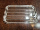 Vintage Pyrex 502-C Replacement LID ONLY Ribbed Glass Fridge Dish Tiny  EdgeChip