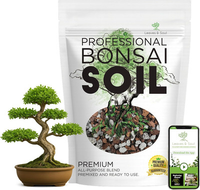 Bonsai Soil Premium All Purpose Blend | Pre-Mixed Ready to Use for Fast Drain...