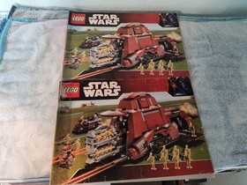 VINTAGE STAR WARS LEGO #7662 TRADE FEDERATION MTT & DROID INVASION FORCE BONUS!