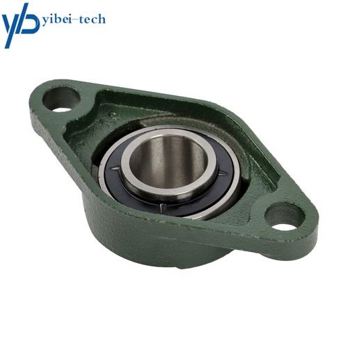6Pcs UCFL206-20 Pillow Block Bearing 1-1/4" Bore Self Alignment Flange Mounted - Picture 7 of 12