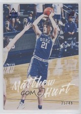 2021-22 Panini Chronicles Draft Picks Luminance Purple 25/49 Matt Hurt #99 g2u