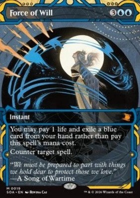 Force of Will (V.1) - Secrets of Strixhaven: Mystical Archive (Mythic) [SOA-19]