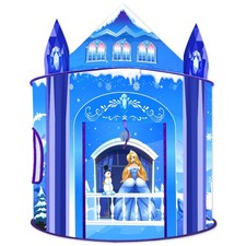 Princess Play Tent for Girls Ice Castle Imaginative Fairy Tale Pretend Game P...
