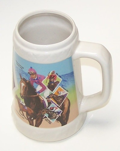 2003 Santa Anita Racetrack Mug/Stein 2nd Decade Breeders' Cup Winners - Picture 4 of 5